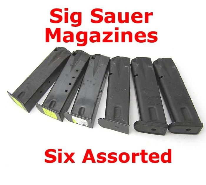 sig-sauer-six-assorted-mags-no-reserve-for-sale-at-gunauction